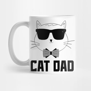 Best Cat Dad Ever Cat Daddy Father's Day Gift Mug